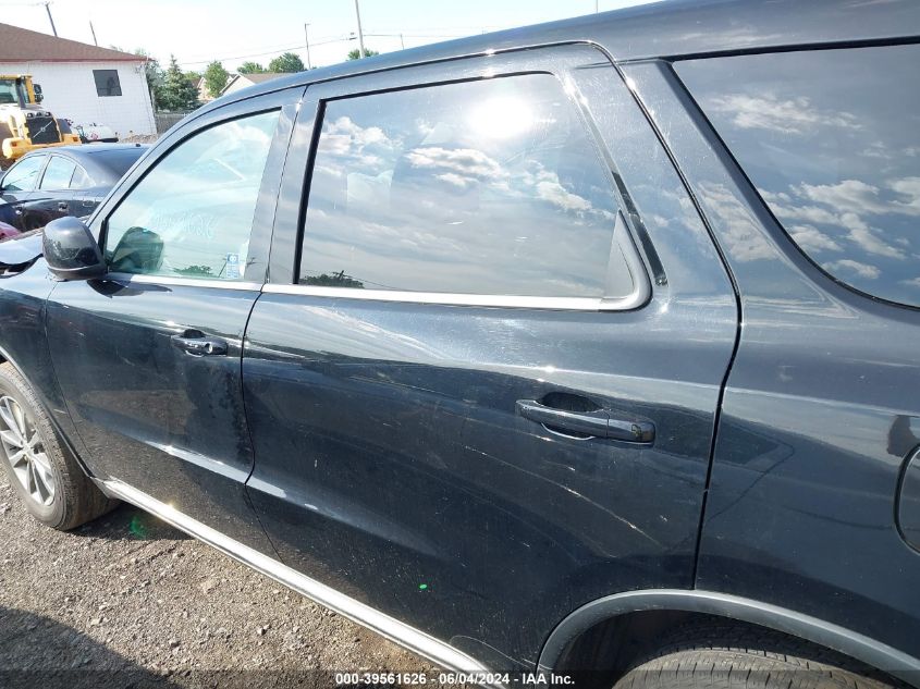 2018 Dodge Durango Sxt Awd VIN: 1C4RDJAG7JC439869 Lot: 39561626