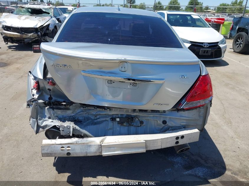 2006 Acura Rl 3.5 VIN: JH4KB16596C005246 Lot: 39561634