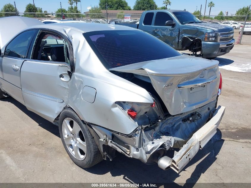 2006 Acura Rl 3.5 VIN: JH4KB16596C005246 Lot: 39561634