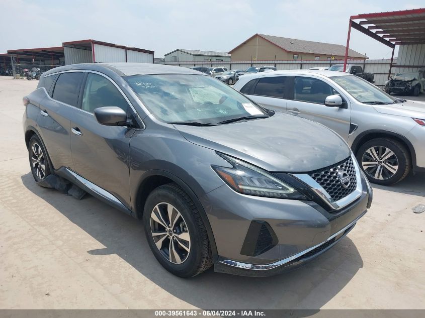 2023 Nissan Murano S Intelligent Awd VIN: 5N1AZ2AS7PC123773 Lot: 39561643