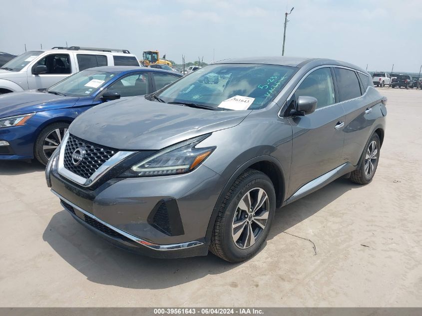 2023 Nissan Murano S Intelligent Awd VIN: 5N1AZ2AS7PC123773 Lot: 39561643