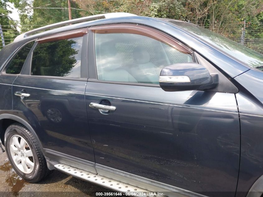 2012 Kia Sorento Lx VIN: 5XYKT3A67CG290238 Lot: 39561646