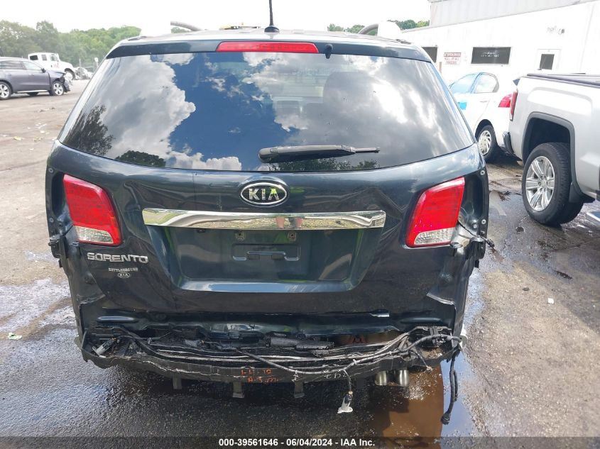 2012 Kia Sorento Lx VIN: 5XYKT3A67CG290238 Lot: 39561646