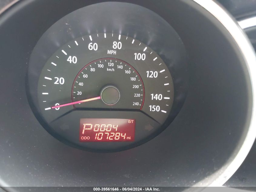 2012 Kia Sorento Lx VIN: 5XYKT3A67CG290238 Lot: 39561646