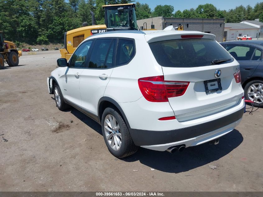 2013 BMW X3 XDRIVE28I - 5UXWX9C59D0A28839