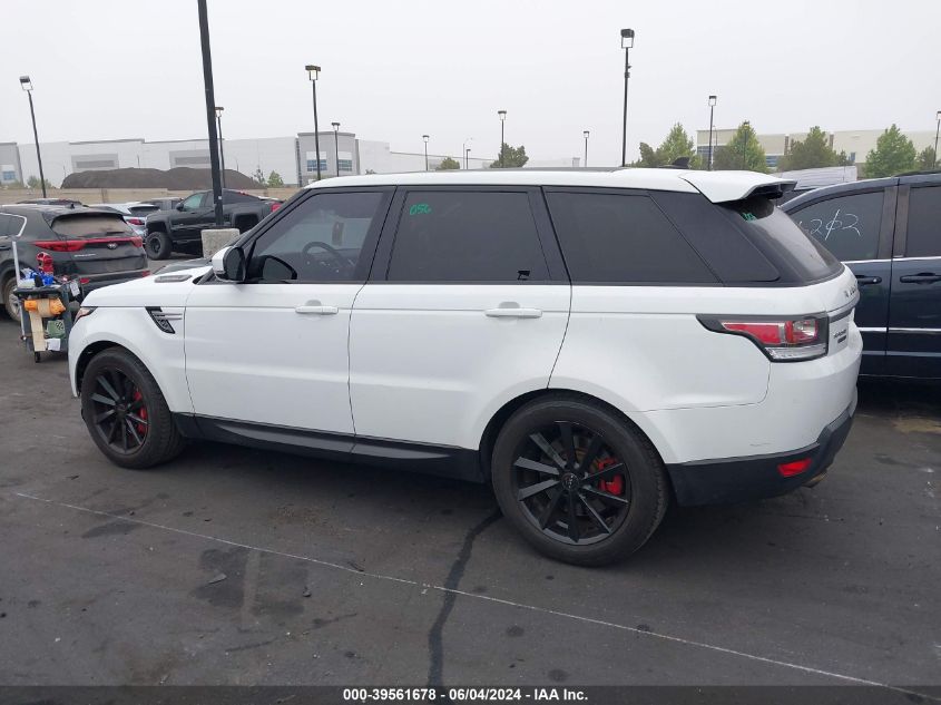 2016 Land Rover Range Rover Sport 5.0L V8 Supercharged/5.0L V8 Supercharged Dynamic VIN: SALWR2EF4GA577720 Lot: 39561678