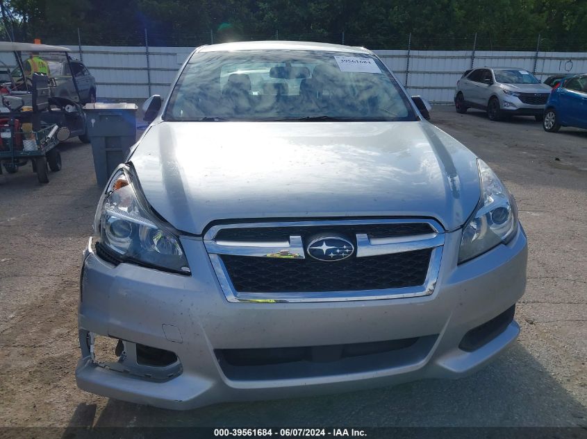 2013 Subaru Legacy 2.5I Premium VIN: 4S3BMCC66D3031076 Lot: 39561684