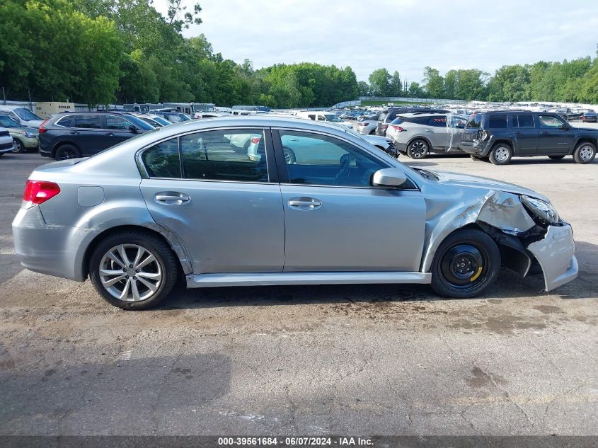 2013 Subaru Legacy 2.5I Premium VIN: 4S3BMCC66D3031076 Lot: 39561684