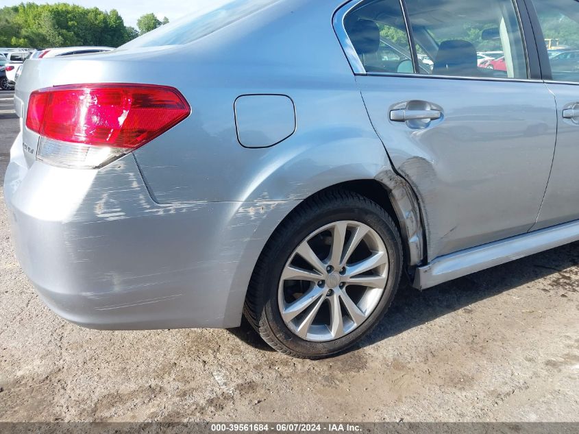 2013 Subaru Legacy 2.5I Premium VIN: 4S3BMCC66D3031076 Lot: 39561684