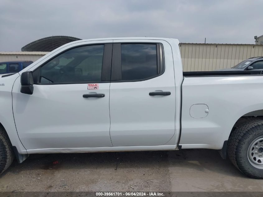 2021 Chevrolet Silverado 1500 4Wd Double Cab Standard Bed Wt VIN: 1GCRYAEH1MZ273339 Lot: 39561701