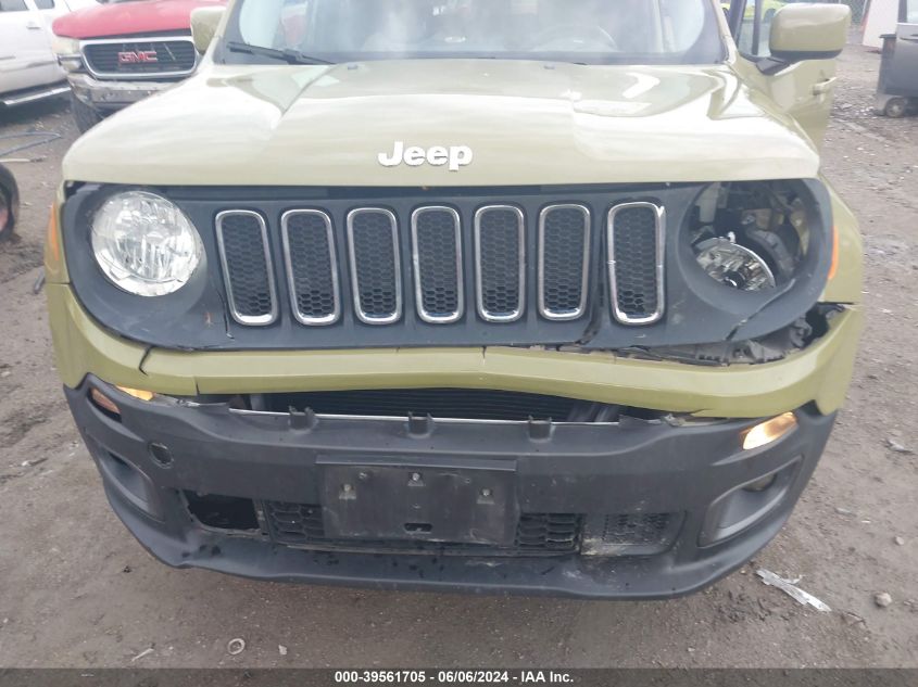 2015 Jeep Renegade Latitude VIN: ZACCJBBT4FPB84441 Lot: 39561705