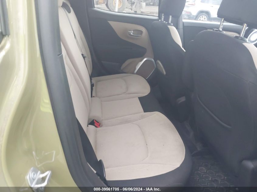 2015 Jeep Renegade Latitude VIN: ZACCJBBT4FPB84441 Lot: 39561705