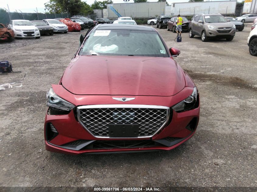 2019 Genesis G70 3.3T Advanced VIN: KMTG74LE7KU031798 Lot: 39561706