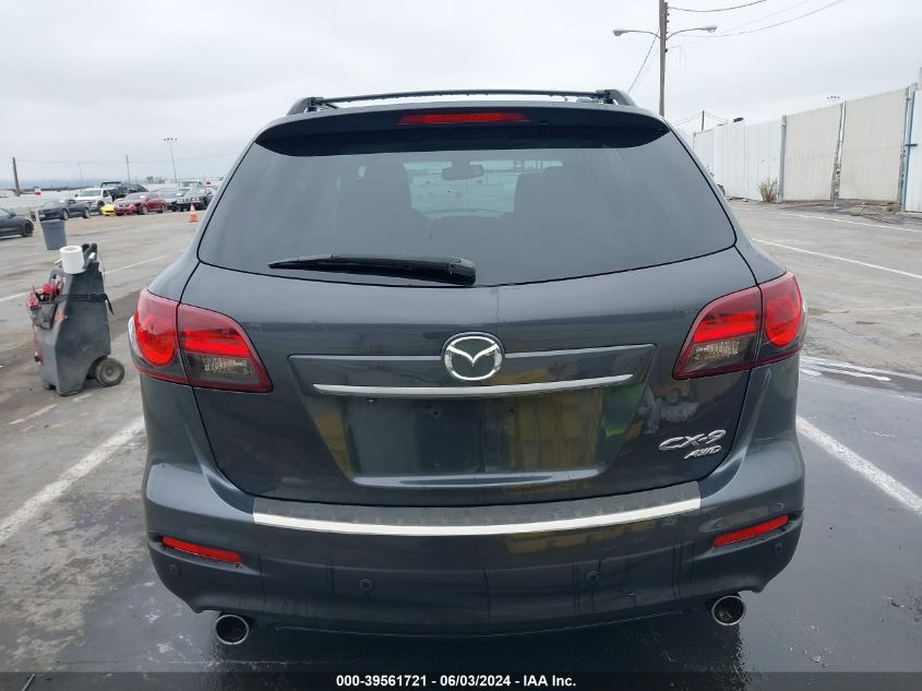 2015 Mazda Cx-9 Grand Touring VIN: JM3TB3DV3F0451597 Lot: 39561721