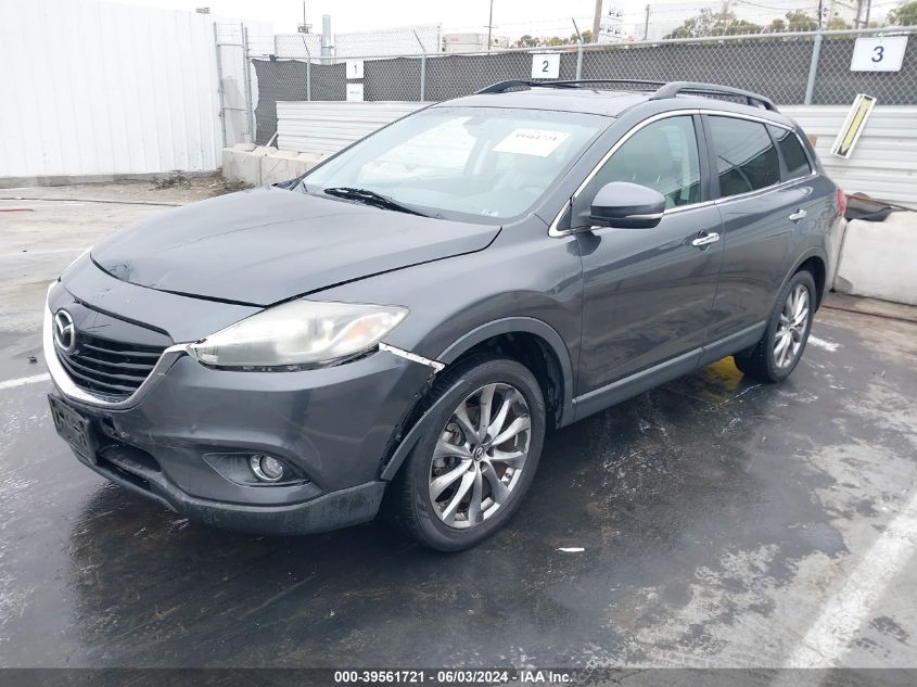 2015 Mazda Cx-9 Grand Touring VIN: JM3TB3DV3F0451597 Lot: 39561721