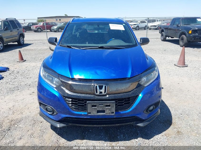 2019 Honda Hr-V Sport VIN: 3CZRU5H12KG715313 Lot: 39561728