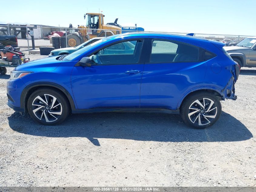 2019 Honda Hr-V Sport VIN: 3CZRU5H12KG715313 Lot: 39561728