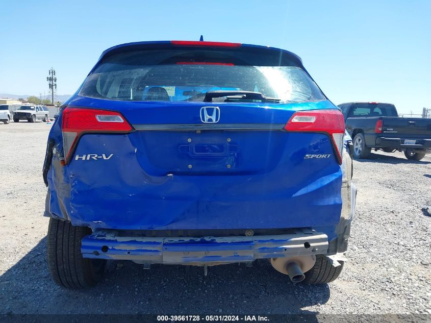 2019 Honda Hr-V Sport VIN: 3CZRU5H12KG715313 Lot: 39561728