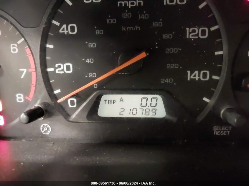 1999 Honda Accord Ex VIN: 1HGCG5651XA048699 Lot: 39561730