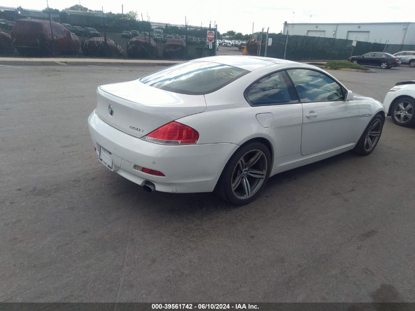 2006 BMW 650I VIN: WBAEH134X6CR49210 Lot: 39561742