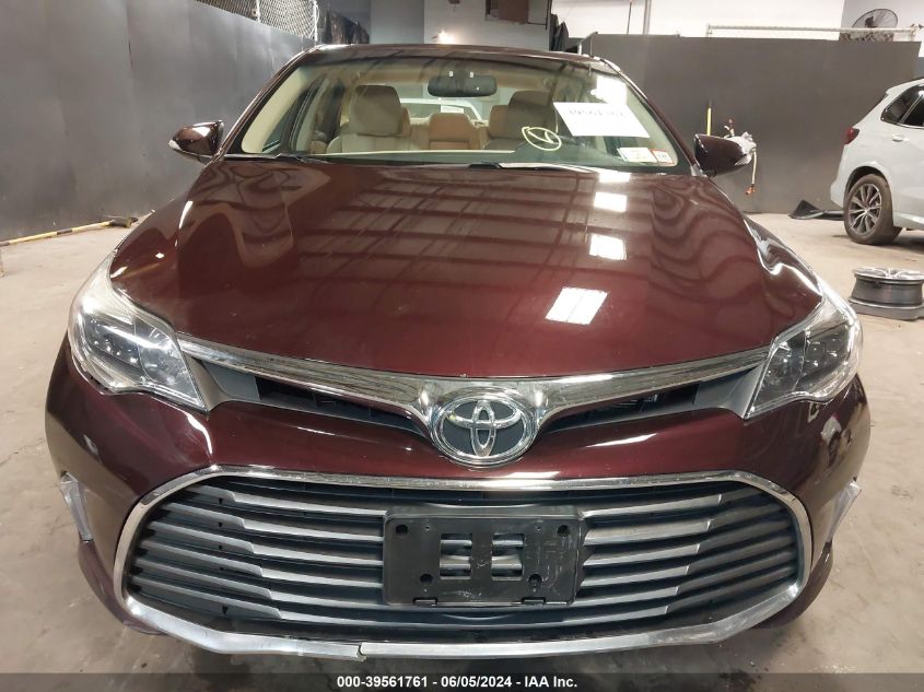 2016 TOYOTA AVALON XLE PREMIUM - 4T1BK1EB1GU235914