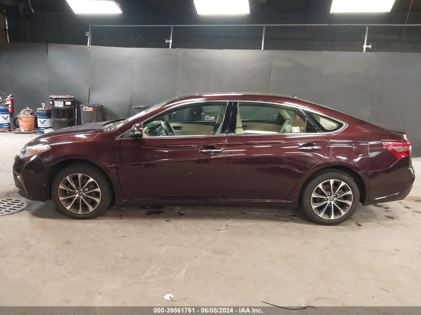 2016 TOYOTA AVALON XLE PREMIUM - 4T1BK1EB1GU235914