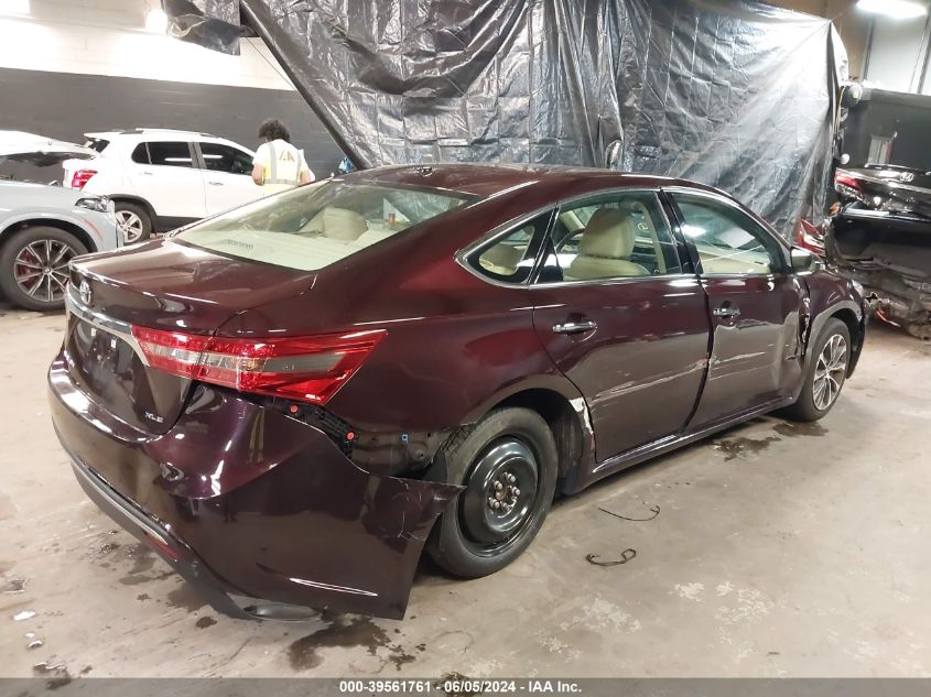 2016 TOYOTA AVALON XLE PREMIUM - 4T1BK1EB1GU235914