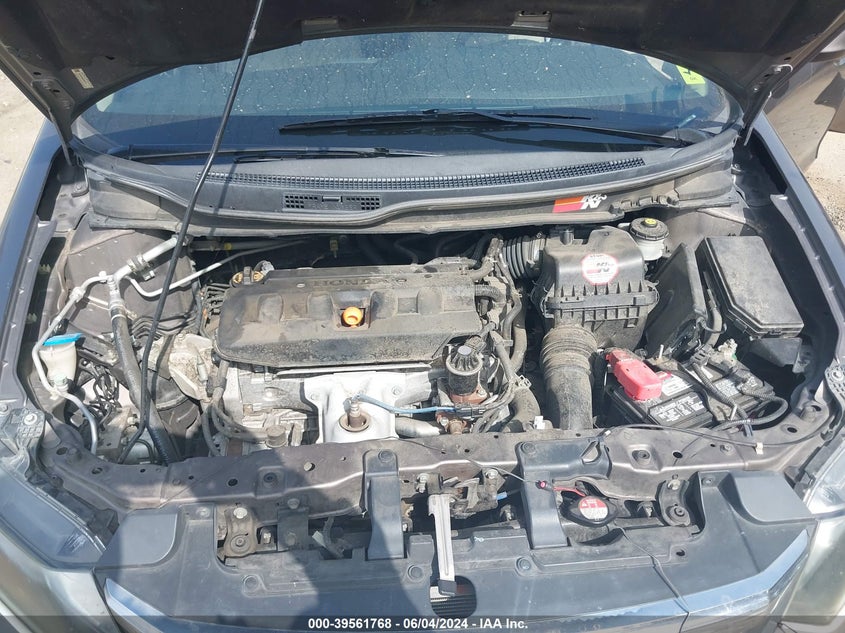 2012 Honda Civic Ex VIN: 19XFB2F85CE309116 Lot: 39561768