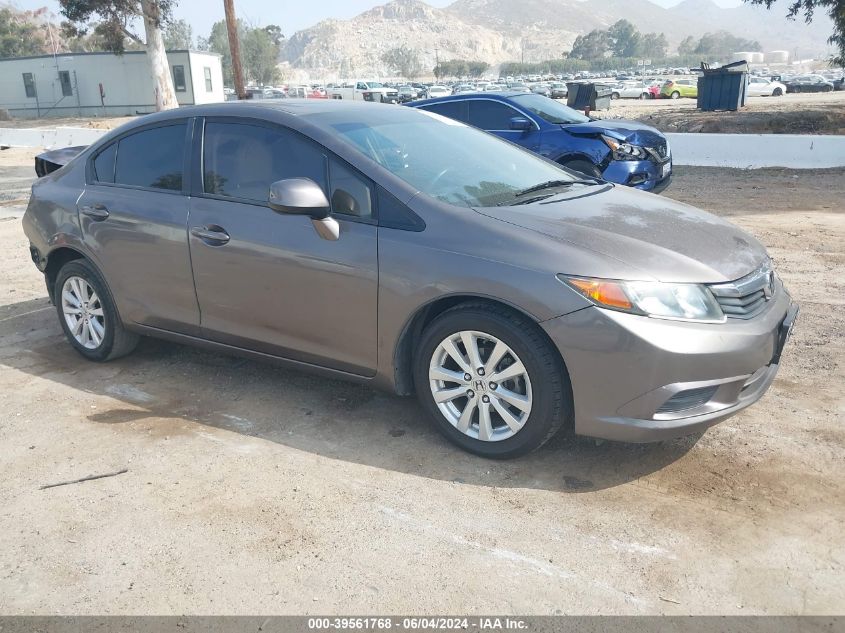 2012 Honda Civic Ex VIN: 19XFB2F85CE309116 Lot: 39561768