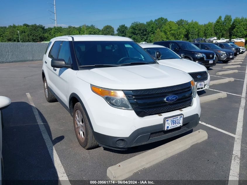 2014 Ford Utility Police Interceptor VIN: 1FM5K8AR3EGC40004 Lot: 39561774