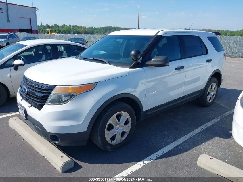 2014 Ford Utility Police Interceptor VIN: 1FM5K8AR3EGC40004 Lot: 39561774