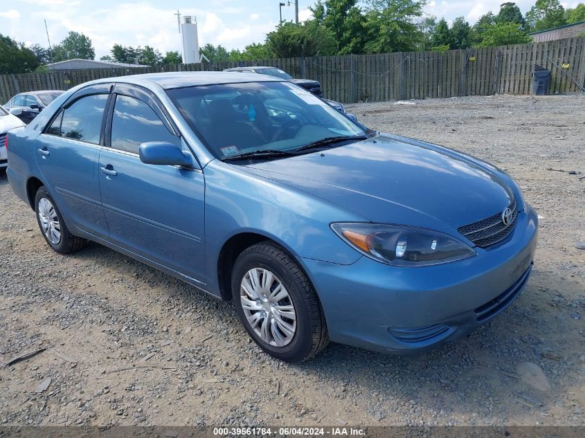 2003 Toyota Camry Le VIN: 4T1BE32K43U719562 Lot: 39561784