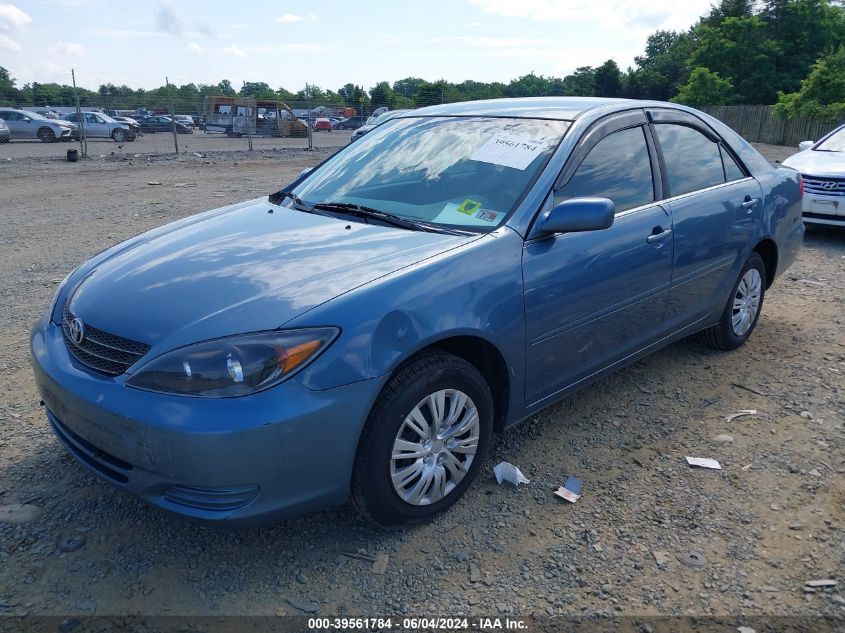 2003 Toyota Camry Le VIN: 4T1BE32K43U719562 Lot: 39561784