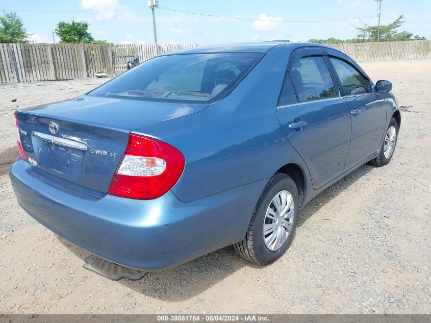 2003 Toyota Camry Le VIN: 4T1BE32K43U719562 Lot: 39561784