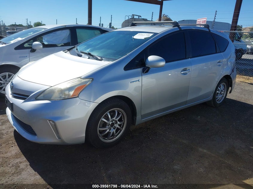 2012 Toyota Prius V Two VIN: JTDZN3EU2C3094892 Lot: 39561798