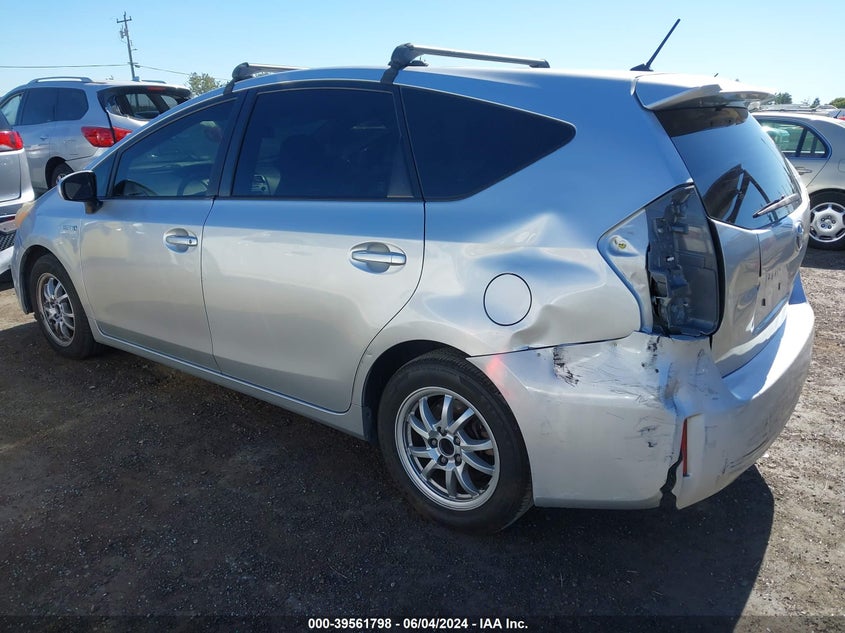 2012 Toyota Prius V Two VIN: JTDZN3EU2C3094892 Lot: 39561798