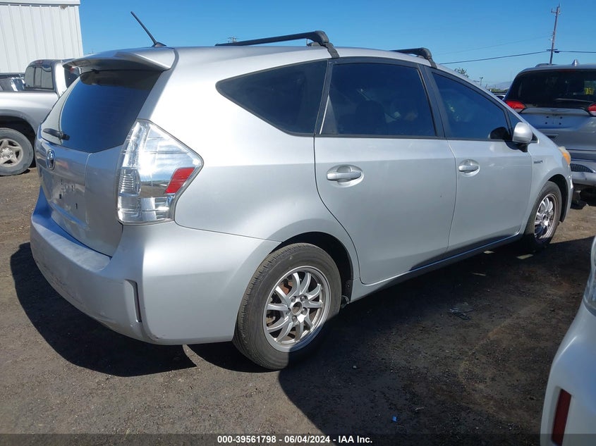 2012 Toyota Prius V Two VIN: JTDZN3EU2C3094892 Lot: 39561798