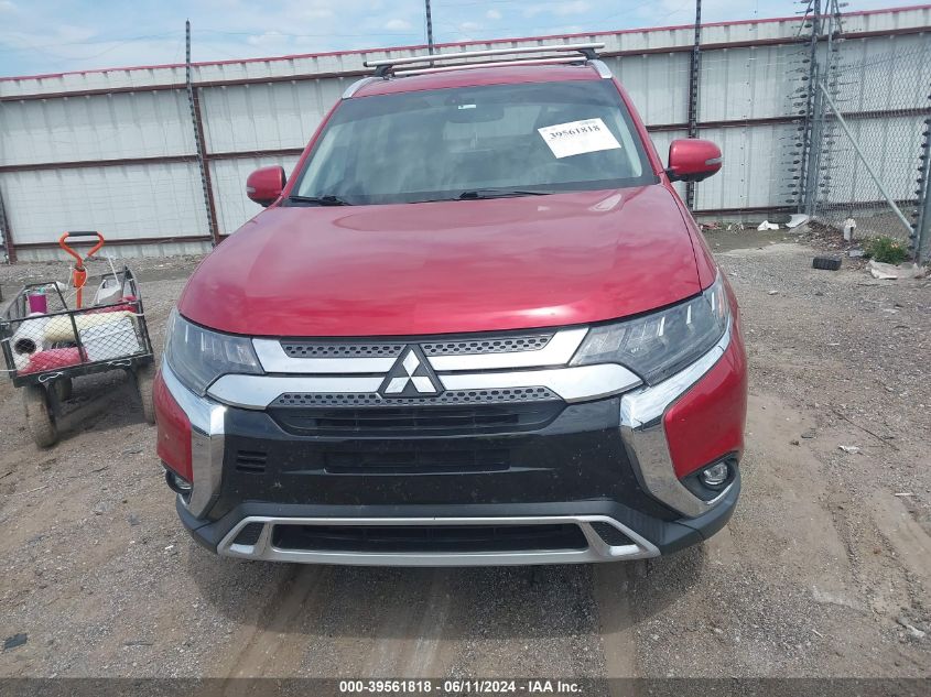 2019 Mitsubishi Outlander Sel VIN: JA4AD3A36KZ012147 Lot: 39561818