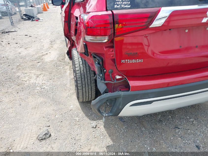 2019 Mitsubishi Outlander Sel VIN: JA4AD3A36KZ012147 Lot: 39561818