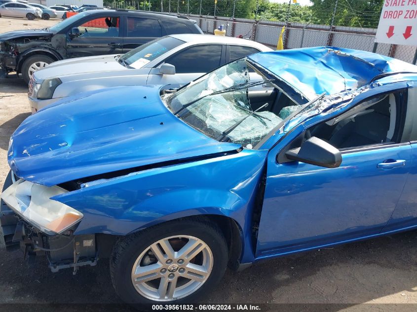 2008 Dodge Avenger Sxt VIN: 1B3LC56K08N582272 Lot: 39561832