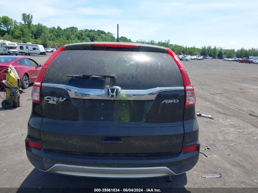 2015 Honda Cr-V Ex VIN: 2HKRM4H56FH618955 Lot: 39561834