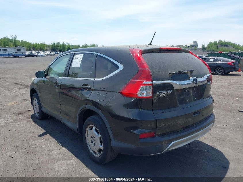 2015 Honda Cr-V Ex VIN: 2HKRM4H56FH618955 Lot: 39561834