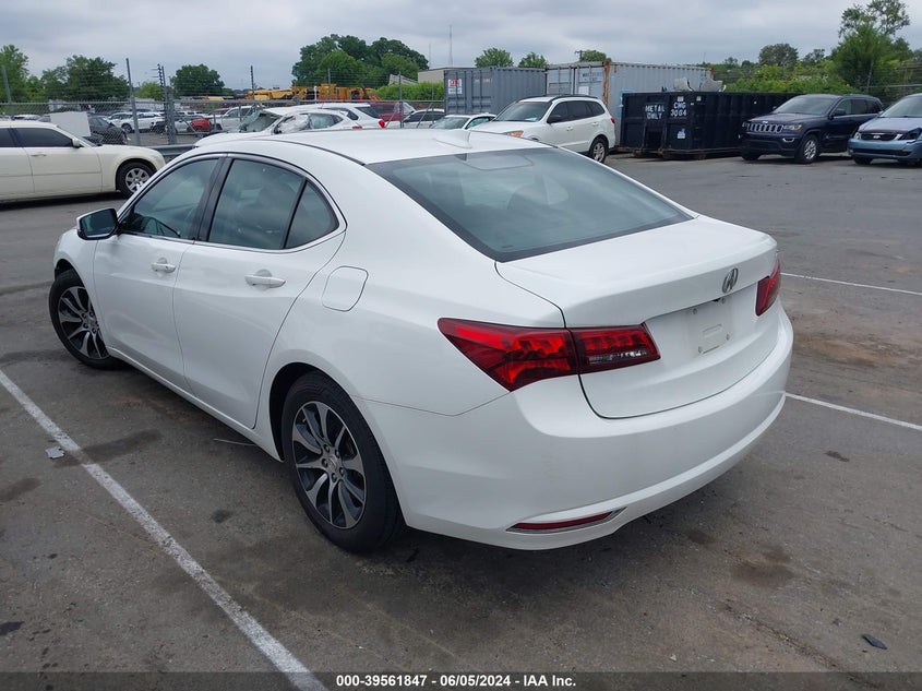 2015 Acura Tlx VIN: 19UUB1F31FA014318 Lot: 39561847