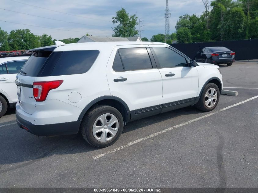 2016 Ford Utility Police Interceptor VIN: 1FM5K8AR7GGA87663 Lot: 39561849