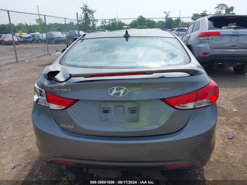 2013 Hyundai Elantra Gls VIN: 5NPDH4AE5DH372292 Lot: 39561856