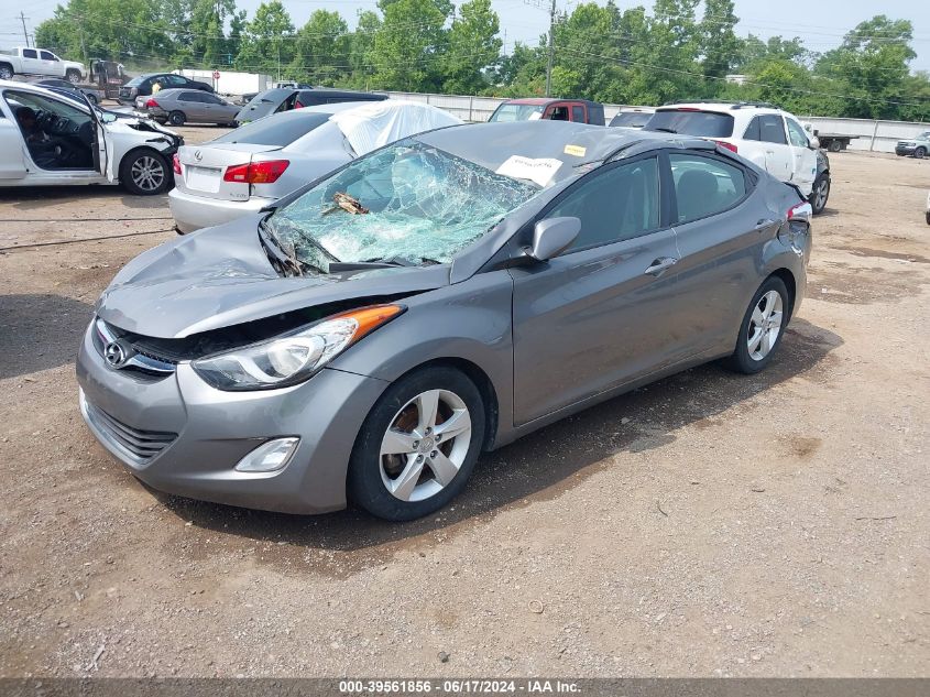 2013 Hyundai Elantra Gls VIN: 5NPDH4AE5DH372292 Lot: 39561856