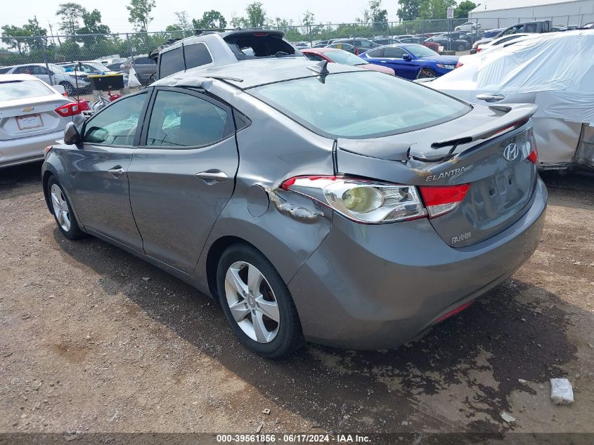 2013 Hyundai Elantra Gls VIN: 5NPDH4AE5DH372292 Lot: 39561856