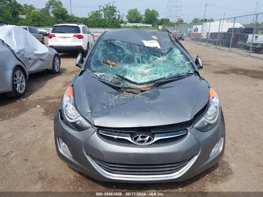 2013 Hyundai Elantra Gls VIN: 5NPDH4AE5DH372292 Lot: 39561856