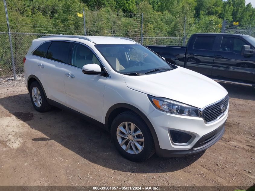 2016 KIA SORENTO 2.4L LX - 5XYPG4A37GG096868