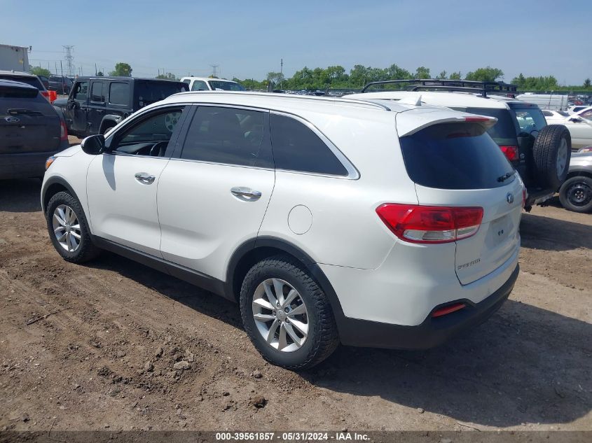 2016 KIA SORENTO 2.4L LX - 5XYPG4A37GG096868